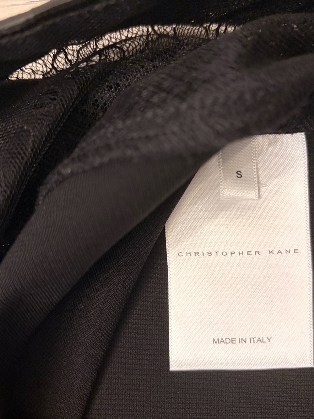 Christopher Kane Lace & Patent Leather Black Sheath Dress Size S - Picture 10 of 14